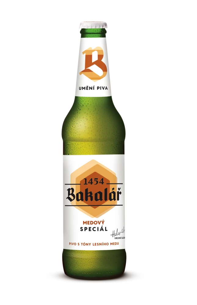 Bakalář medový speciál 0,5l láhev