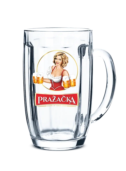 Sklenice Pražačka BÖHMISCHES 0,5l