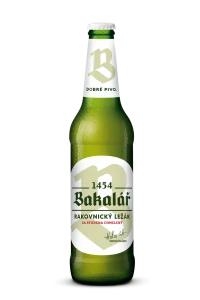 Bakalář RAKOVNICKÝ LEŽÁK za studena chmelený 0,5l láhev