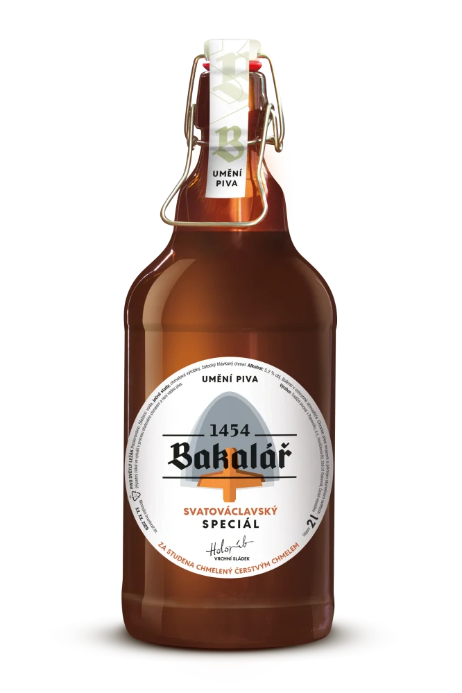Bakalář SVATOVÁCLAVSKÝ speciál 2L patentní lahev